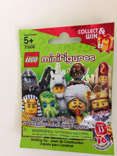 LEGO Minifigure-Series 13-Collectible Series Polybag-71008-Creative Brick Builders